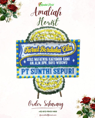 Papan Bunga Duka di Natuna