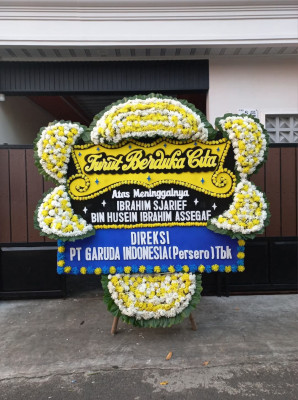 Papan Bunga Duka di Natuna