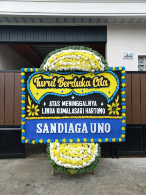 Papan Bunga Duka di Natuna